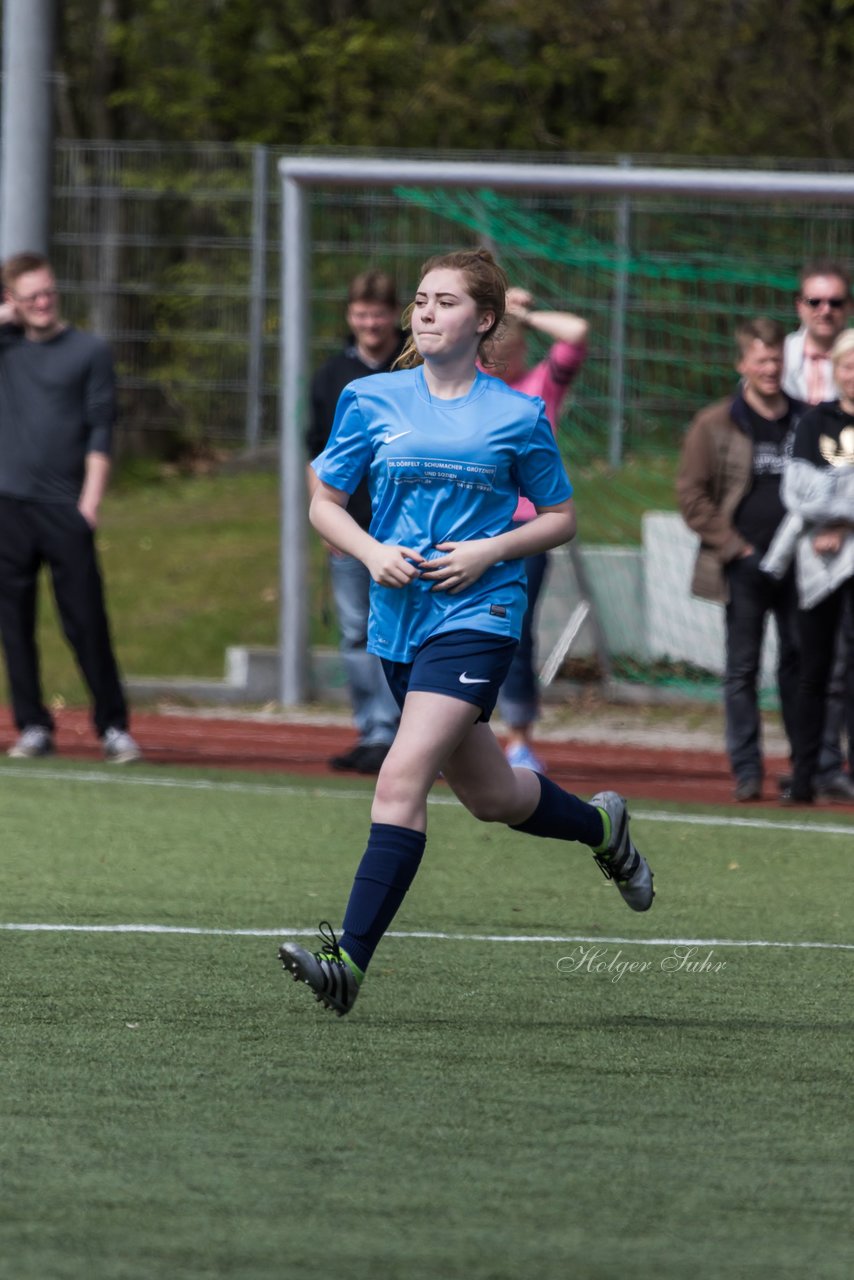 Bild 312 - B-Juniorinnen Ellerau - St. Pauli : Ergebnis: 1:1